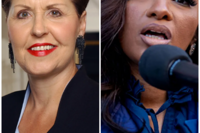 The room was already charged when Joyce Meyer turned sharply toward Jasmine Crockett and unleashed a pointed critique that cut straight through the forum’s polite tone, drawing audible gasps — but Crockett didn’t interrupt, didn’t react, just waited, then looked up and replied with seven measured words that landed so clean the entire audience dropped into stunned silence.