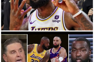 🐘 “NBA Today Recap: Perkins Analyzes Redick’s Frustration with LeBron, Brooks Taunts James After Suns’ Win! 🌪️” “Today on NBA Today, Kendrick Perkins analyzed the tension surrounding J.J. Redick’s frustration with LeBron James, suggesting it reflects deeper issues within the Lakers. Dillon Brooks capitalized on the Suns’ victory by taunting LeBron, intensifying the rivalry. What are the implications of these events for the players involved?” 👇