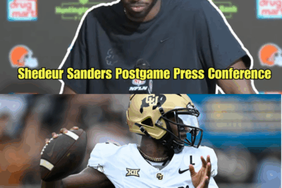 Shedeur Sanders Postgame Press Conference – Week 13 vs. San Francisco 49ers