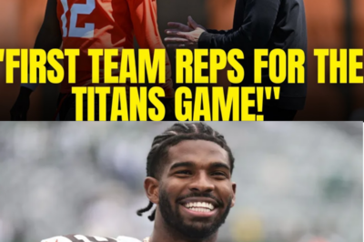 Shedeur Sanders LITS UP First Team Training with AMAZING THROWS Before the Clash Against Titans!