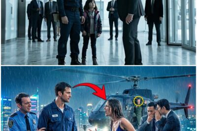 CEO Humiliated and Fired Single Dad Janitor—Then a Helicopter Appeared, Changing Everything!