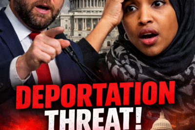 “It’s ridiculous that the rules suddenly don’t apply to her…” — Ilhan Omar was SPEECHLESS when JD Vance issued a SHOCKING deportation threat that rocked Washington.