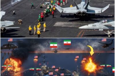 Iran Launches 50 Missiles at USS George H.W. Bush — Fleet WIPED OUT in 2 Hours